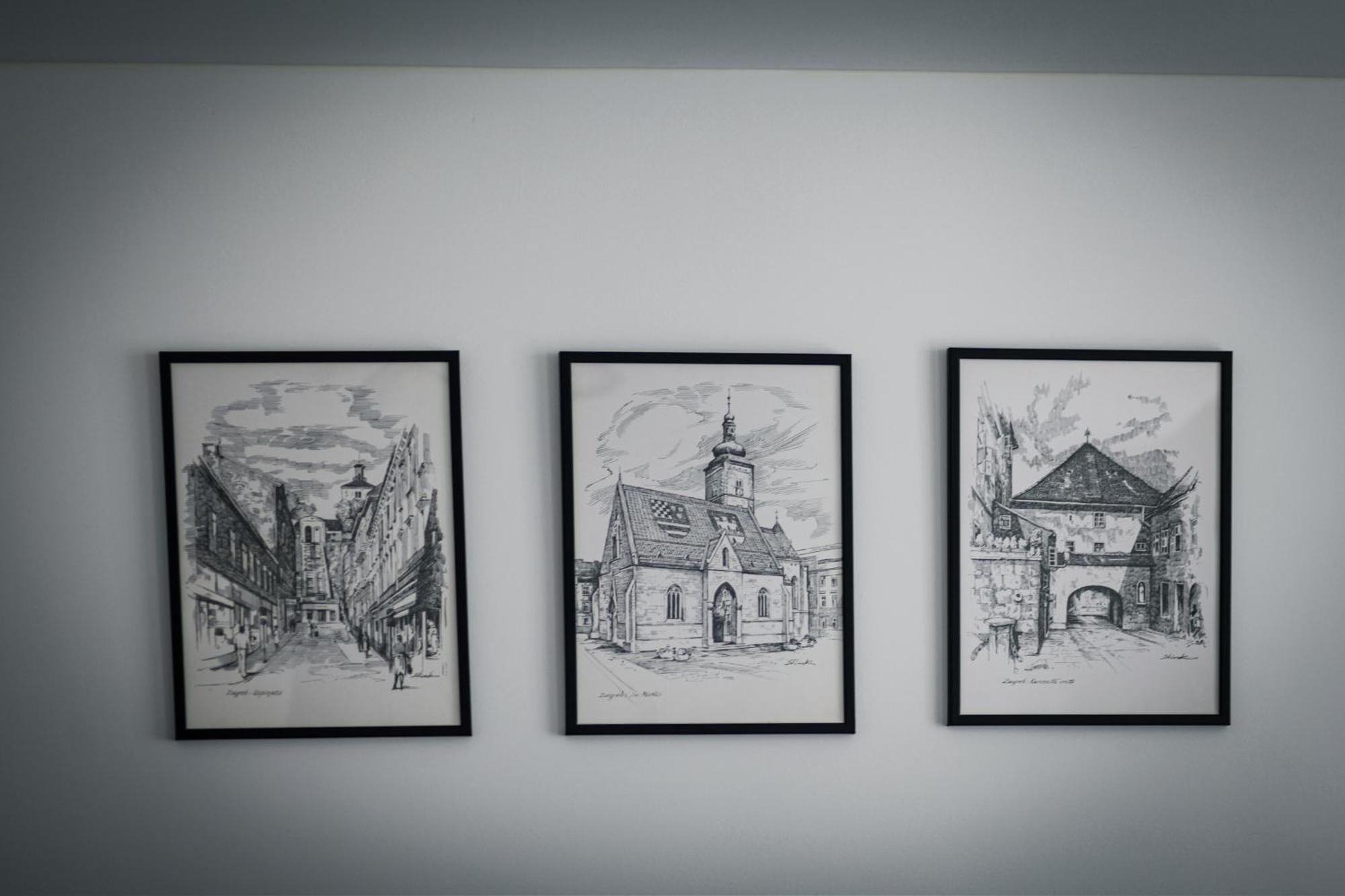 Old Roofs Apartment Zagreb Luaran gambar